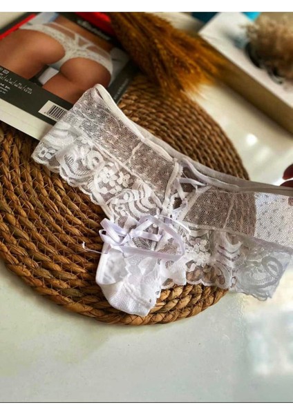 Beyaz Kadın Puanlı Külot MARGARITA-K1007