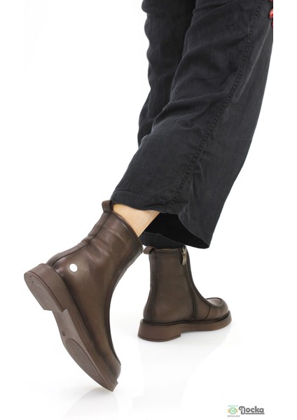 Mammimia Kadın Düz Taban Klasik Tarz Ortopedik Hakiki Deri Günlük Bot M26/KB8150 indirimleri