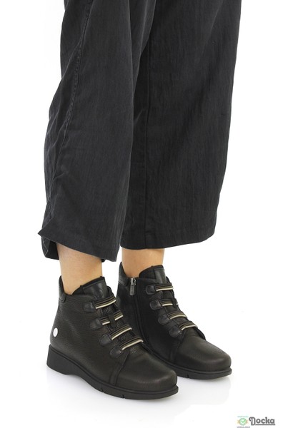 Mammimia Kadın Düz Taban Günlük Bağcıksız Ortopedik Hakiki Deri Bot M26/KB4535 fiyatları