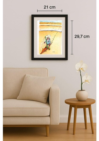 Natalia Varchenko 29X21CM Orijinal Karikatür Tablo fiyatları