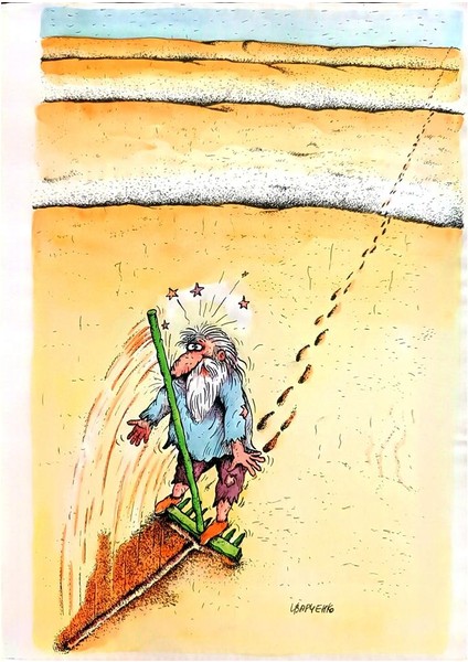 Natalia Varchenko 29X21CM Orijinal Karikatür Tablo modelleri