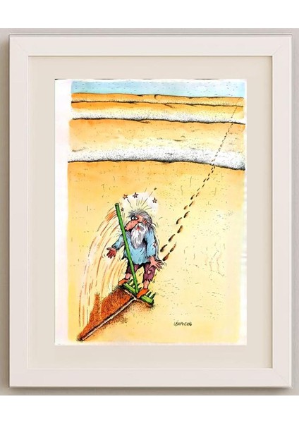 Natalia Varchenko 29X21CM Orijinal Karikatür Tablo fırsatları