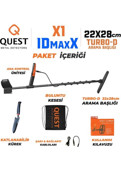 Quest X1 Idmaxx Meral Dedektörü fiyatları