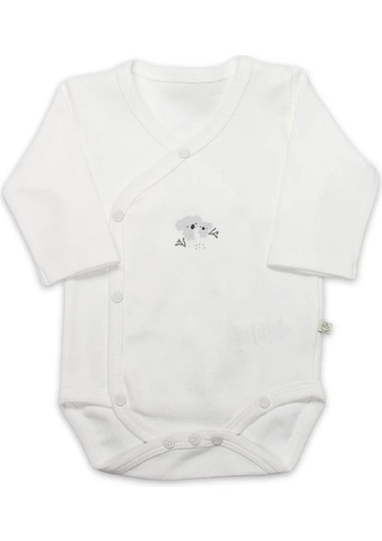 Kruvaze Body Uzun Kol Lıttle Koala 17113 Gri