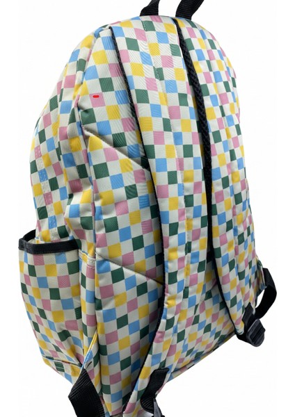 Renkli Dama Desen Sırt Çantası 2120 -2 fırsatları