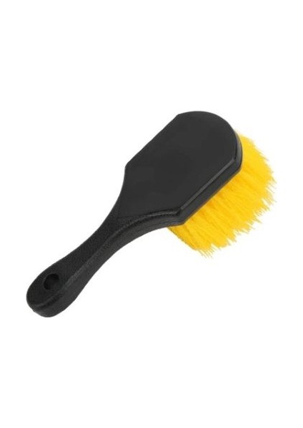 Detaylı Temizleme Fırçası, Ergonomik Iç Dış Evrensel Lastik ve Halı Için Mükemmel, Ev/ofis Temizliği(Sarı)