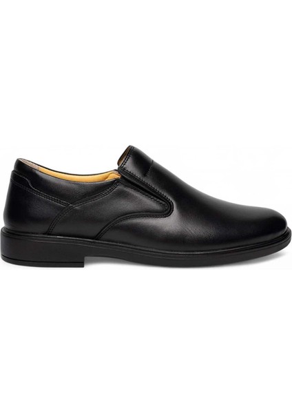 Deri Günlük Ortopedik Klasik Ayakkabı - Siyah - 43 fiyatları