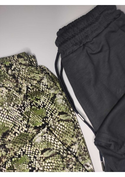 2'li Kadın Tekl Alt Modal Bol Paça Eşofman & Pamuklu Pijama Altı fiyatları