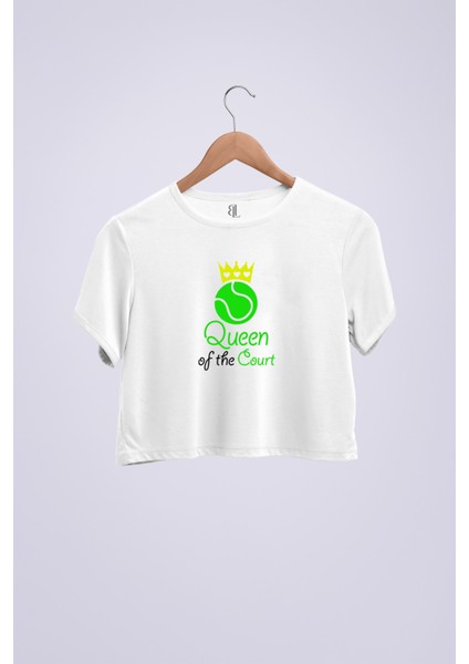Tennis Queen Crop T-Shirt