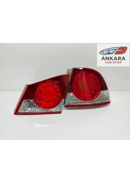 Honda Civic Fd6 2007 - 2009 Stop Lambası Sağ Iç ve Dış Takım (Toplam 2 Adet Stop) modelleri