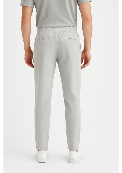 Ipli Keten Görünümlü Pantolon Likralı Slim fiyatları