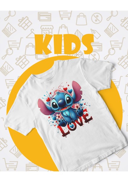Stitch Love2 Çocuk T-Shirt