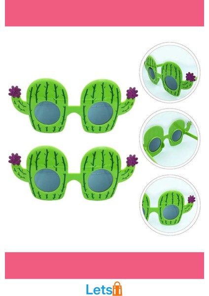 Kaktüs Temalı Canlı Renkli Hawaii Yaz Partisi Gözlüğü indirimleri