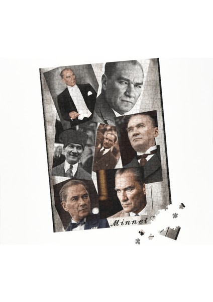 500 Parça Puzz Vatanın Kalbi Gazi Kemal Atatürk indirimleri