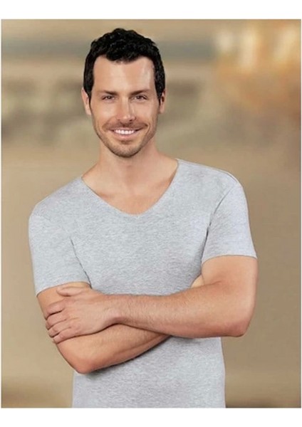 Şahinler V Yaka Licralı Kollu Atlet