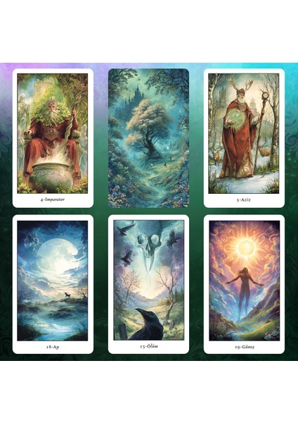 Mistik Orman Tarot V2 / 78 Kart ve Yorum Kitabı fiyatları