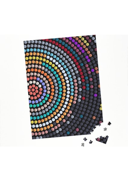 500 Parça Puzzle Geometrik Büyü fırsatları