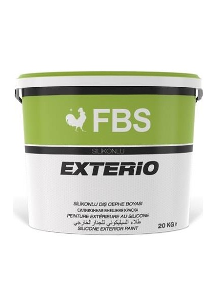 Fbs Exterio Silikonlu Dış Cephe Boyası 20 kg Açelya