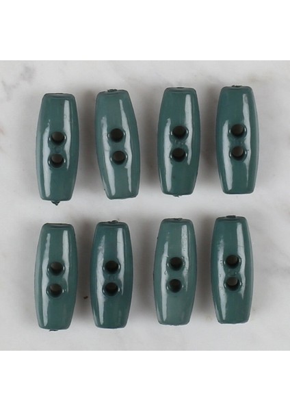 Loren Crafts yeşil 8 li çoban düğmesi - 65 fiyatları