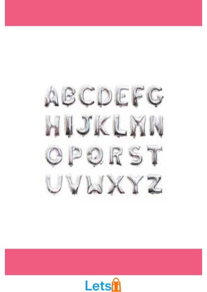 Gümüş Rengi Uçan Folyo Balon 1 Metre modelleri