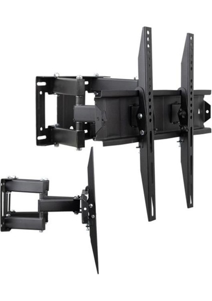 Vontech VT-852 Hc Pro 55-85'' Çift Kollu Kilitli Hareketli Televizyon Duvar Askı Aparatı