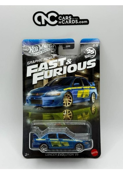 Silver Series Fast & Furious Tooned ' Lancer Evolution Vıı 1/64 Model Araba fiyatları