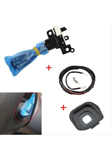 Direksiyon Simidi Seyir Kontrol Anahtarı Toz Kapağı 45186-0K120-C0 84632-34011 Toyota Hilux Revo Fortuner Sr5 M70 M80 (Yurt Dışından) modelleri