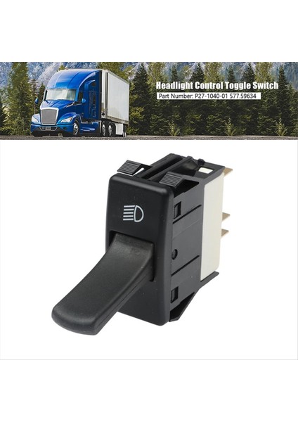 Yeni Far Kontrol Anahtarı Kenworth Için Siyah Uygun P27-1040-01 (Yurt Dışından) fiyatları