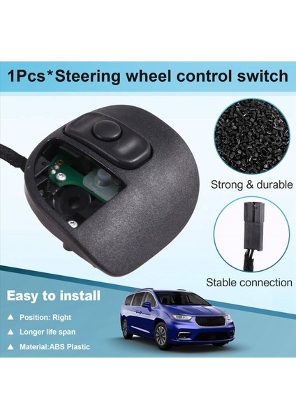 Dodge Chrysler Için Radyo Kontrol Anahtarı Direksiyon Simidi Kontrol Anahtarı 5RQ10DX9AC 14-24 (Yurt Dışından) modelleri