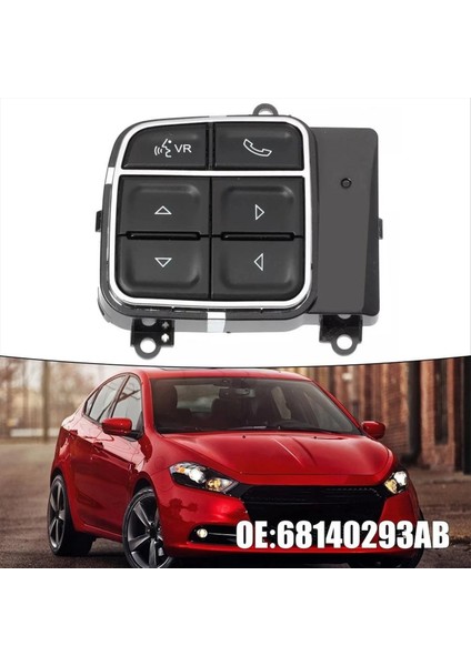 Dodge Viper Dart Chrysler Jeep 2013-2017 Için Yeni Yüksek Kaliteli Araba Direksiyon Anahtarı Düğmesi 68140293AB (Yurt Dışından) fiyatları
