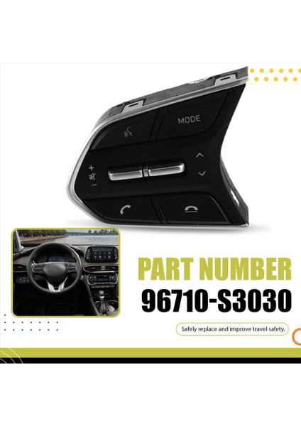 Hyundai Santafe Dm Için 96710-S3030/CC Ses Kontrol Düğmeleri 96710S3030 Lhd (Yurt Dışından) indirimleri