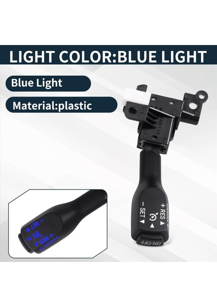 Direksiyon Simidi Seyir Kontrol Anahtarı 84632-34011 84632-34017 Toyota Corolla Yaris Vios Için Auris Prius Blue Light (Yurt Dışından) indirimleri