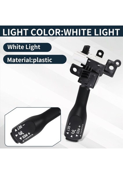 Direksiyon Simidi Seyir Kontrol Anahtarı 84632-34011 84632-34017 Toyota Corolla Yaris Vios Için Auris Prius Beyaz Işık (Yurt Dışından) indirimleri