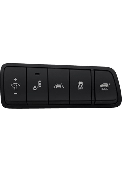 Yan Çökme Pad Siyah Anahtar 93710-D3350 Hyundai Için Tucson IX35 2016-2021 Dimmer Light Lane Assist Switch 93710D3350 (Yurt Dışından)