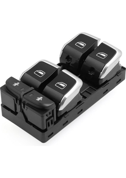 Yeni Yüksek Kaliteli Araba Penceresi Master Switch Cam Kaldırma Anahtarı 4G0959851 4GD959851B 4G0959851C Audi A6 A7 Q3 C7 (Yurt Dışından)