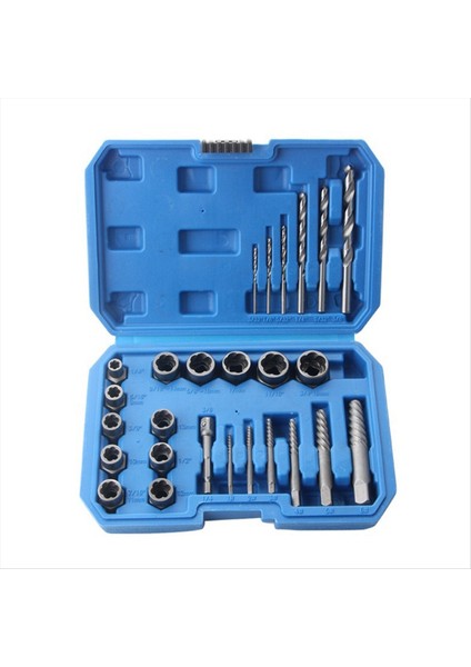 Hasarlı Saplamaları Cıvataları ve Vidaları Gidermek Için 26 Parçalı Altıgen Vidalı Alet Manşonu Kırık Tel Ekresi Kullanılır (Yurt Dışından)