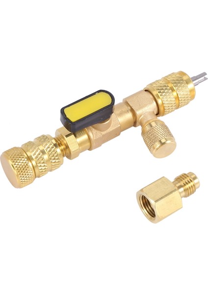 R22 R410A Hvac Sistemi Için Çift Boyut Sae 1/4 ve 5/16 Portlu 2x Valf Çekirdek Çıkarma ve Yükleyici (Yurt Dışından) fırsatları