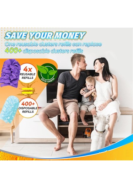 Swiffer Duster Genişletilmiş Sap - Yeniden Kullanılabilir Ağır Düzeyli Dusters Için Swiffer Duster Sap (Yurt Dışından) indirimleri