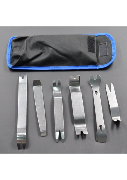 Araç Iç Kaldırma Aracı 6pcs Kiti Otomatik Araba Radyo Kapı Klip Paneli Trim Çizgisi Çizgisi Ses Çıkarma Yükleyici Aracı (Yurt Dışından) modelleri