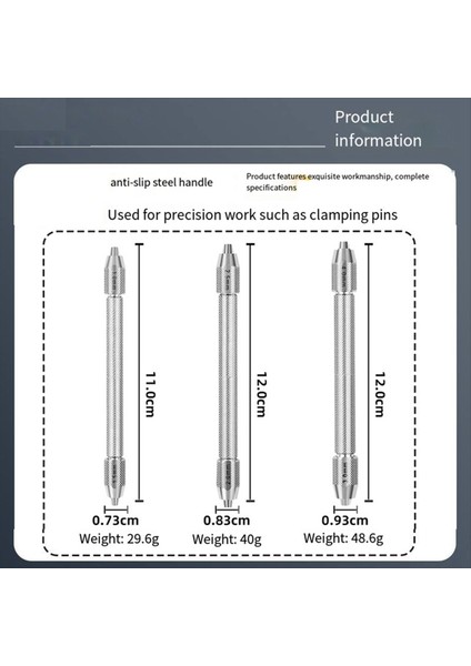 Çift Uçlu Pimler Araçlar Çift Başlı Kaymaz Hassas Çelik Seçim ile Çift Başlı Kilit Ağız Saat Aksesuarları (Yurt Dışından) indirimleri