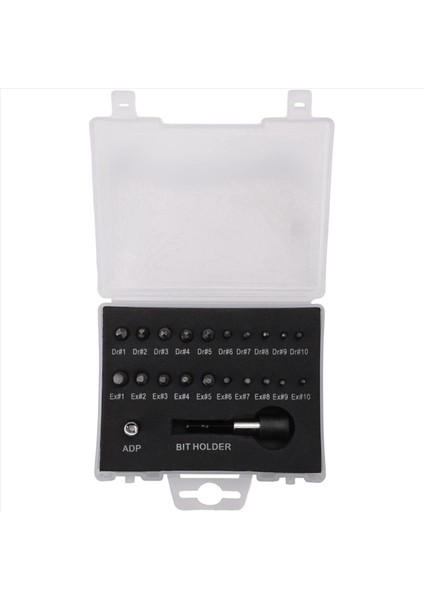 Hasarlı Vida Çıkarıcı Seti 66 Pc Soyulmuş Vida Çıkarıcı Kiti Bit ve Soket Adaptörü ile Hss Kırık Vida Sökücü Seti (Yurt Dışından) modelleri