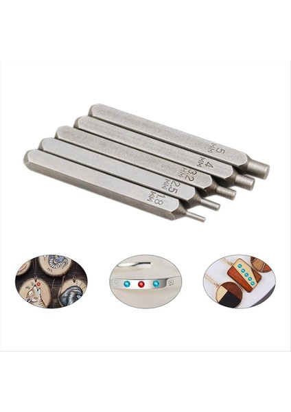 Kolyeleri ve Bilezikleri Kişiselleştirmek Için Çeşitli Yumruklar Aletleri ile Takı Yapma Seti (Yurt Dışından) modelleri