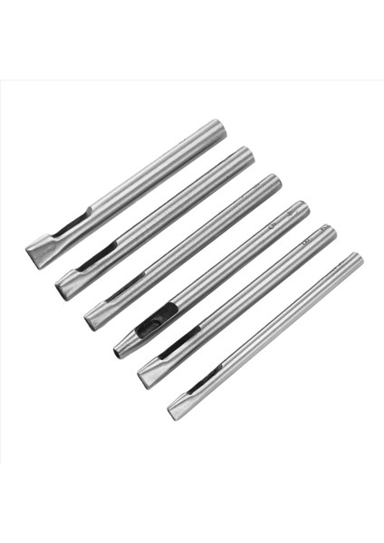 6MM-10MM Deri Için Oval Delik Yumruk 6MM-10MM Içi Boş Deri Işçiliği El Yumruklama Alet Kiti Deri Işçilik Için (Yurt Dışından) fırsatları