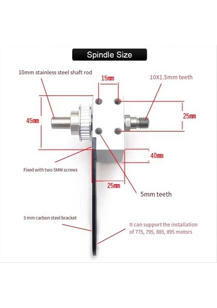 Mini Masa Testere Iş Mili Dıy Ahşap Işleme Kesme Mil Yatak Koltuğu Tablo Testere Ev Testere Bloğu 895 Motor C (Yurt Dışından) indirimleri