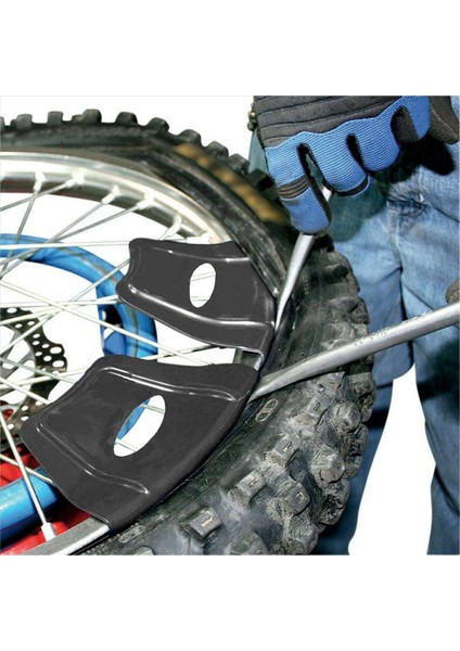 Tekerlek Kısır Kalkan Rimshield Kalkanı Koruyucu Aracı Motosiklet Bisikleti Için Atv Quad Lastik Lastik Kurulumu 4pcs Siyah (Yurt Dışından) fiyatları