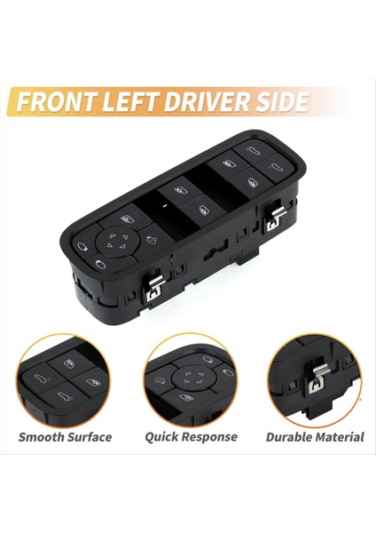 Yeni Yüksek Kaliteli Araba Ön Sol Pencere Anahtarı Anahtarı Kontrol Düğmesi 971959858E 971959858G Porsche Panamera Cayenne (Yurt Dışından) fırsatları