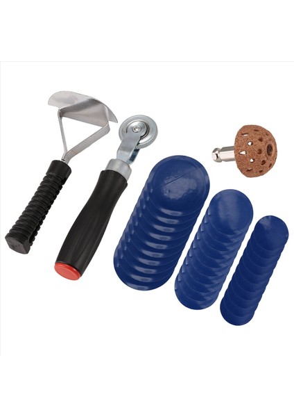 Lastik Yama Makinası Kiti Lastik Yama Silindiri/ Lastik Onarımı Bu Parlatma Tekerleği/ Lastik Iç Astar Sıyırıcı/ 30 Pcs Yamaları (32/42/58MM) (Yurt Dışından) fiyatları