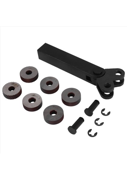 7 Pcs Çift Tekerlek Tutucu Alet Seti 0 5mm 1mm 2mm Doğrusal Tekerlek Seti Çelik Torna Seti Tekerlek Tutucu Aracı (Yurt Dışından)