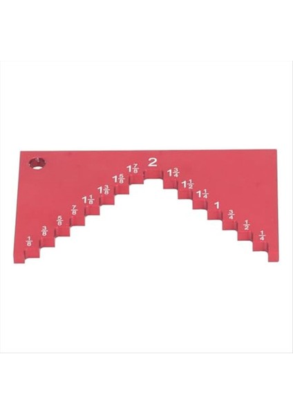 Yönlendirici ve Masa Testeresi Için Adım Derinlik Göstergesi Kurulum Blokları Yükseklik Gösterge Seti Alüminyum Adım Derinlik Göstergesi Netlik Derinliği Ölçer (Yurt Dışından)