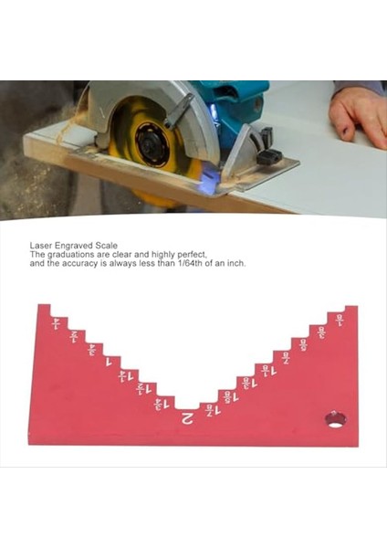 Yönlendirici ve Masa Testeresi Için Adım Derinlik Göstergesi Kurulum Blokları Yükseklik Gösterge Seti Alüminyum Adım Derinlik Göstergesi Netlik Derinliği Ölçer (Yurt Dışından) fiyatları